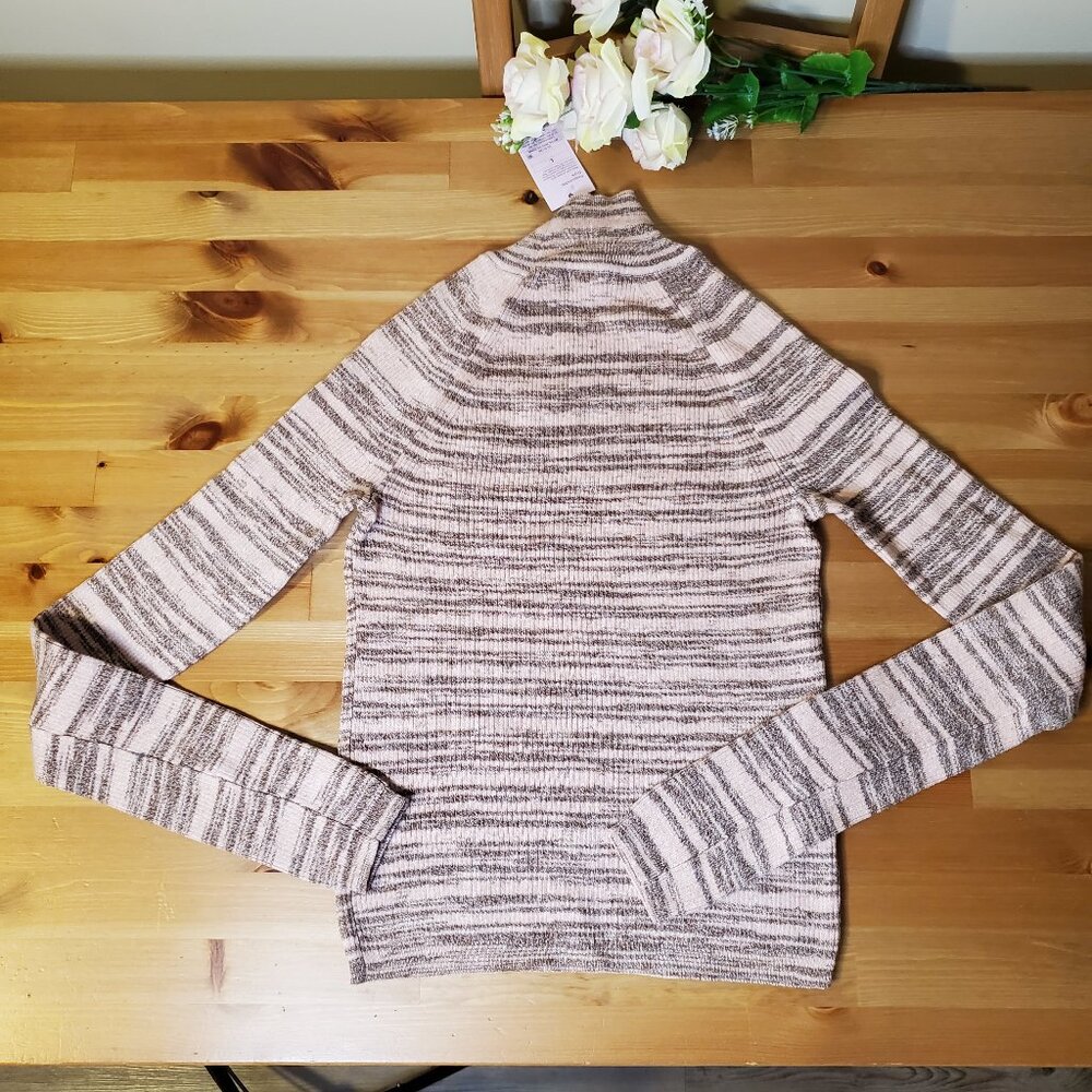 Wild Fable - Women's Mock Turtleneck Fitted Cut Out Pullover Sweater Size L - Picture 4 of 6